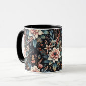 botanische schoonheid mok (Voorkant links)