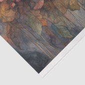 Botanische schoonheid schedel Decoupage papier (Detail)