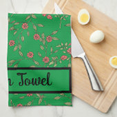 Botanische Sjabloon Theedoek (Quarter Fold)