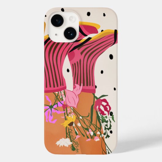 Botanische stappen Case-Mate iPhone case (Achterkant)