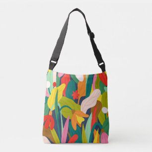 Botanische symfonie crossbody tas