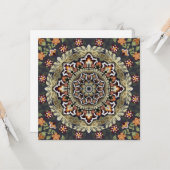 Botanische symmetrie kaart (Voorkant / Achterkant in situ)