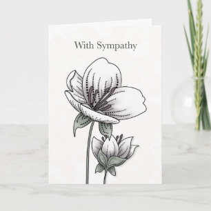 Botanische Sympathiekaart - Stille Aanwezigheid Kaart