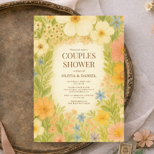 Botanische Tuin Bloemenkoppels Shower Kaart