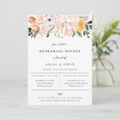 Botanische Tuin Bloemige Oefenavondmaaltijd Aankondiging (Staand voorkant)