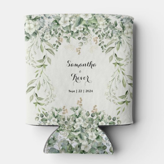 Botanische tuin Bottle Cooler (Achterkant)