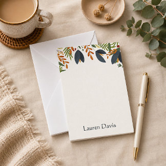 Botanische tuin briefpapier