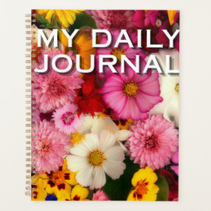 Botanische tuin "Mijn dagelijkse journaal" Planner
