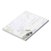 Botanische tuin notitieblok (Gedraaid)