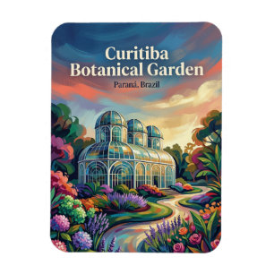 Botanische tuin van Curitiba Brazilië Magneet