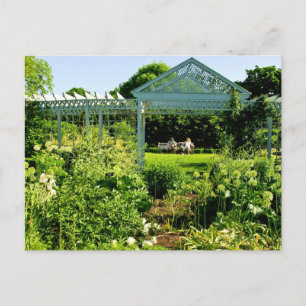 Botanische tuin van de Snug Harbour in de haven va Briefkaart