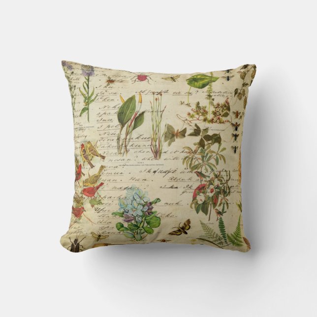 Botanische tuinen Decoratief Pillow Kussen (Voorkant)