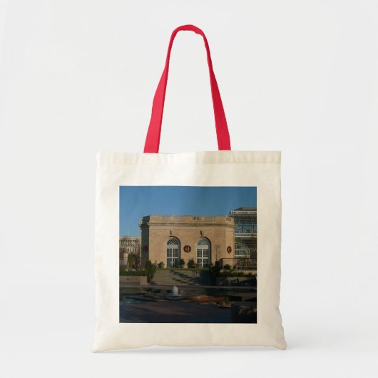 Botanische tuinen met Kerstmis in Washington DC Tote Bag (Voorkant)
