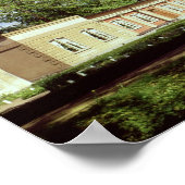 Botanische tuinen Orangery Poster (Hoek)