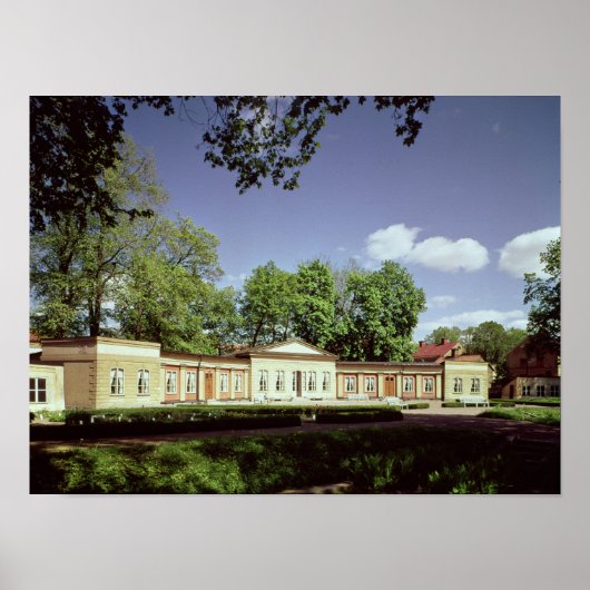 Botanische tuinen Orangery Poster (Voorkant)