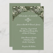 Botanische uitnodiging voor weddenschappen (Voorkant / Achterkant)