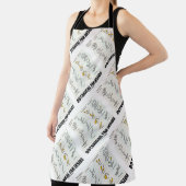 Botanische ventilator in soorten knoppen schort (Insitu)