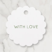  BOTANISCHE  VORMINGEN BEDANKJES LABELS (Achterkant)