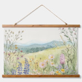 botanische wanddecoratie hangend wandkleed (Voorkant)