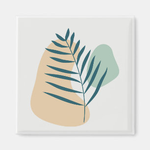 Botanische wandkunst magneet