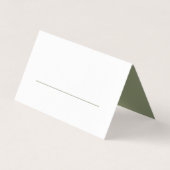 Botanische Waterverf bruiloft Kaart (Voorkant)