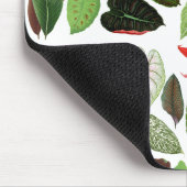 Botanische Waterverf groene bladeren Muismat (Hoek)