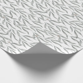 Botanische Waterverf laat Australische eucalyptus  Cadeaupapier