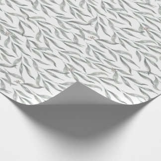 Botanische Waterverf laat Australische eucalyptus Cadeaupapier