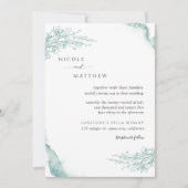 Botanische Waterverf van de Silver Sage Borg I Kaart (Voorkant)