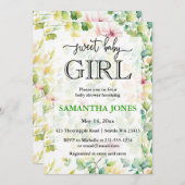  botanische waterverf wilde bloem kaart (Voorkant / Achterkant)