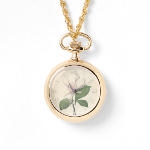  Botanische Waterverven Magnolia W Horloge