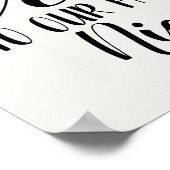 Botanische Welkomstbruiloft voor blozen Poster (Hoek)