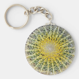 Botanische Wereldbol Cactus Plant Foto Sleutelhanger