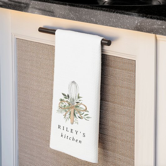 Botanische whisky gepersonaliseerd theedoek