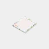 Botanische Wilde Bloem Post-it® Notes (Schuin)