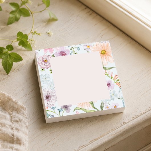 Botanische Wilde Bloem Post-it® Notes
