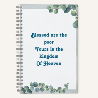 Botanische zaligsprekingen notitieboek