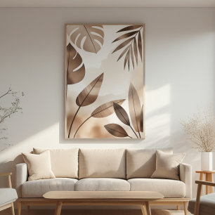 Botanische Zen – Minimaal Poster – Japandi Decor Perfect Poster