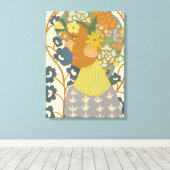 Botany Beauty Canvas Afdruk (Insitu (Houten vloer))