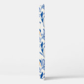 Botany Geometric Baroque Iris Flower Pattern. Seam Case-Mate iPhone Case (Achterkant / Rechts)