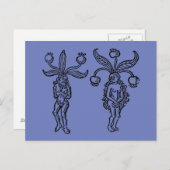 Botany: Mandrake, 1476 Briefkaart (Voorkant / Achterkant)