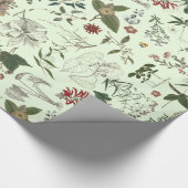 Botany patroon 1 cadeaupapier (Hoek)