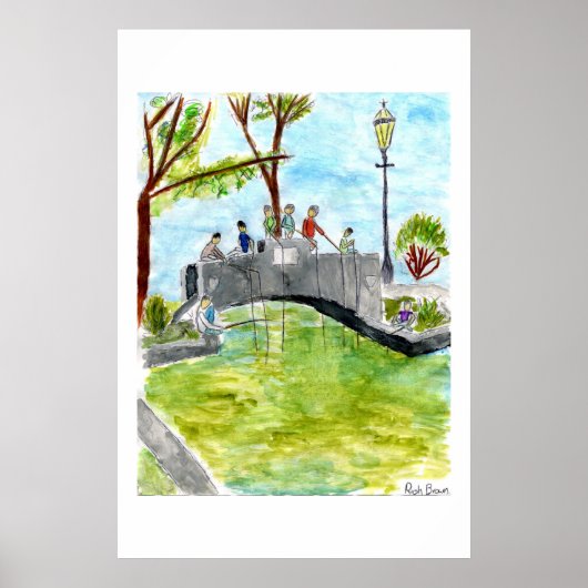 Botany Pond Poster (Voorkant)