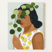Botany Portrait - Femme avec verdure (Dos)