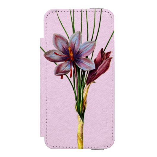 Botany: Saffron Incipio iPhone Portemonnee Hoesje (Voorkant Agenda)