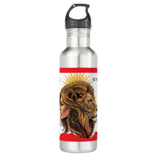 Botella de Agua Lady Leo León Zodíaco Waterfles