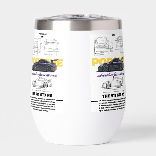 Botella de agua porsche (Voorkant)