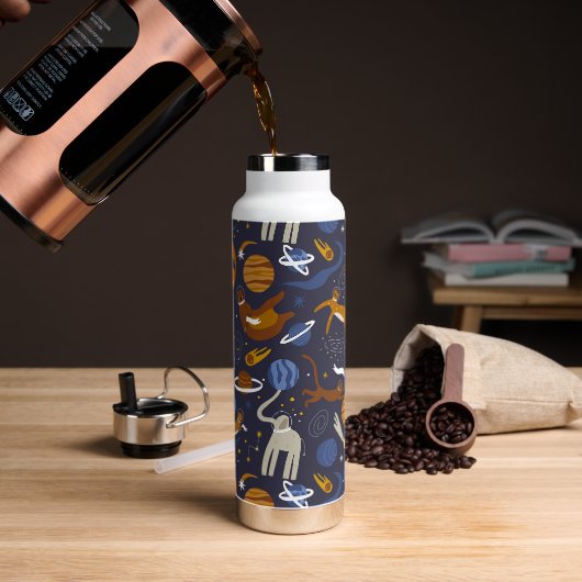 Botella de la colección Animals Outer Space Waterfles (Koffie)