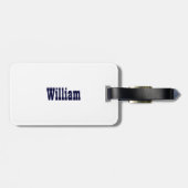 BOTEN BAGAGELABEL (Achterkant horizontaal)