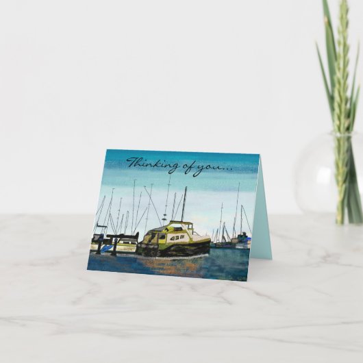 Boten bij de Kaarten van de Haven (Voorkant)